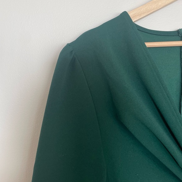 Emerald Green Dress, size L - Picture 9 of 10